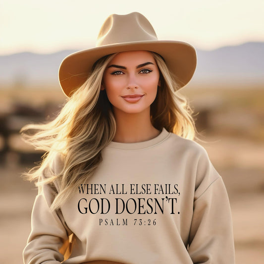 God Doesn’t~ Graphic Tee/Sweatshirt options