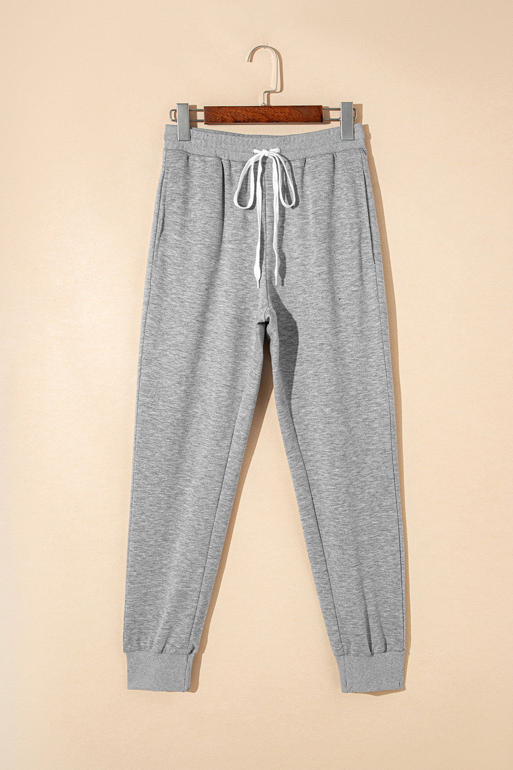 Drawstring Hoodie & High Waist Pants Lounge Set | Trendy & Versatile